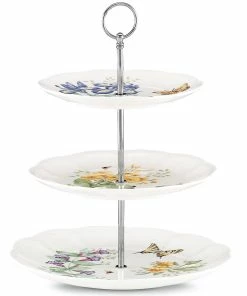 Lenox Butterfly Meadow® 3-tiered Server Dinnerware