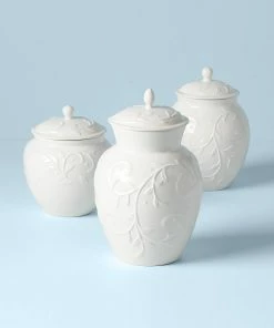 Lenox Opal Innocence Carved™ 3-piece Canister Set