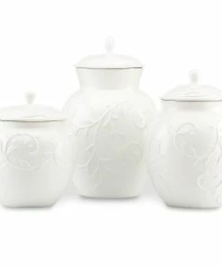 Lenox Opal Innocence Carved™ 3-piece Canister Set