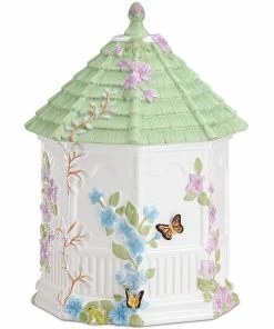 Lenox Butterfly Meadow Figural® Cookie Jar Dinnerware