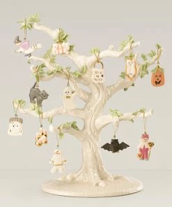 Lenox Trick Or Treat 12-Piece Ornament Set Ornament Trees