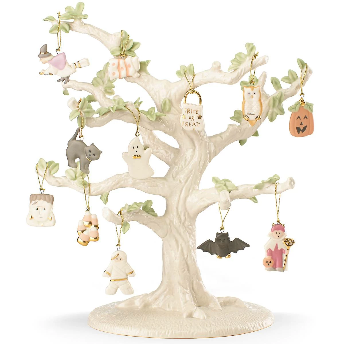 Lenox Trick Or Treat 12-Piece Ornament & Tree Set Ornament Trees