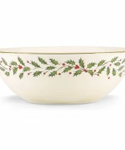 Lenox Holiday Serving Bowl Dinnerware
