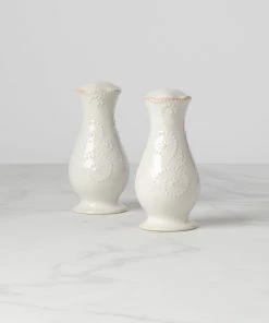 Lenox French Perle White™ Salt And Pepper Set Dinnerware