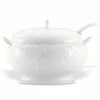 Lenox Dinnerware Opal Innocence Carved™ 3pc Soup Tureen Set