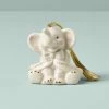Lenox Baby's First Christmas Pink Elephant Ornament Personalized Ornaments