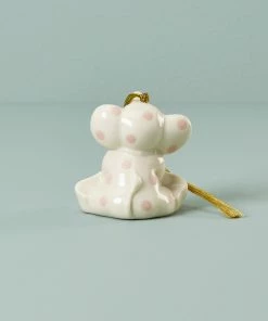 Lenox Baby's First Christmas Pink Elephant Ornament Personalized Ornaments