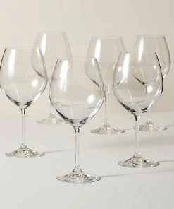 Lenox Drinkware Tuscany Classics Red Wine Glass Set, Buy 4 Get 6