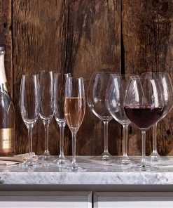 Lenox Drinkware Tuscany Classics Red Wine Glass Set, Buy 4 Get 6