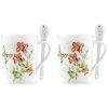Lenox Butterfly Meadow® Mugs And Spoon Set Dinnerware
