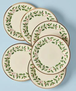 Lenox Holiday Dinner Plate Set, Buy 3 Get 6