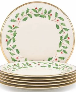Lenox Holiday Dinner Plate Set, Buy 3 Get 6