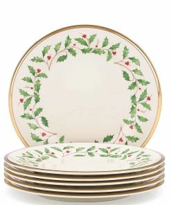 Lenox Holiday Salad Plate Set, Buy 3 Get 6 Dinnerware