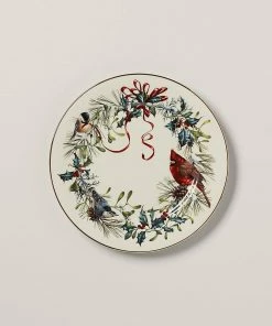 Lenox Winter Greetings 6-Piece Dinner Plate Set Dinnerware