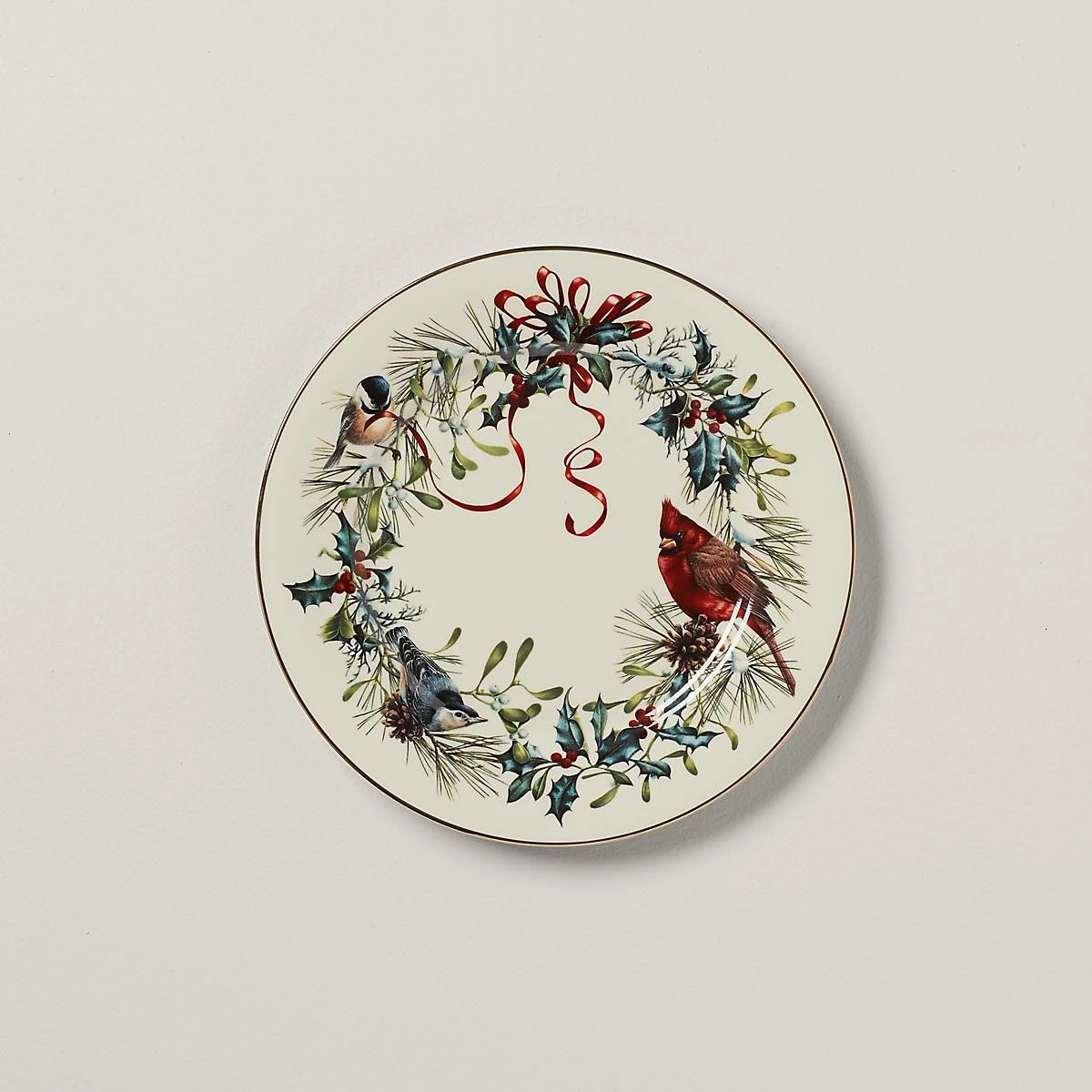 Lenox Winter Greetings 6-Piece Dinner Plate Set Dinnerware