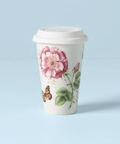 Lenox Butterfly Meadow Thermal Travel Mug Drinkware