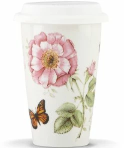 Lenox Butterfly Meadow Thermal Travel Mug Drinkware