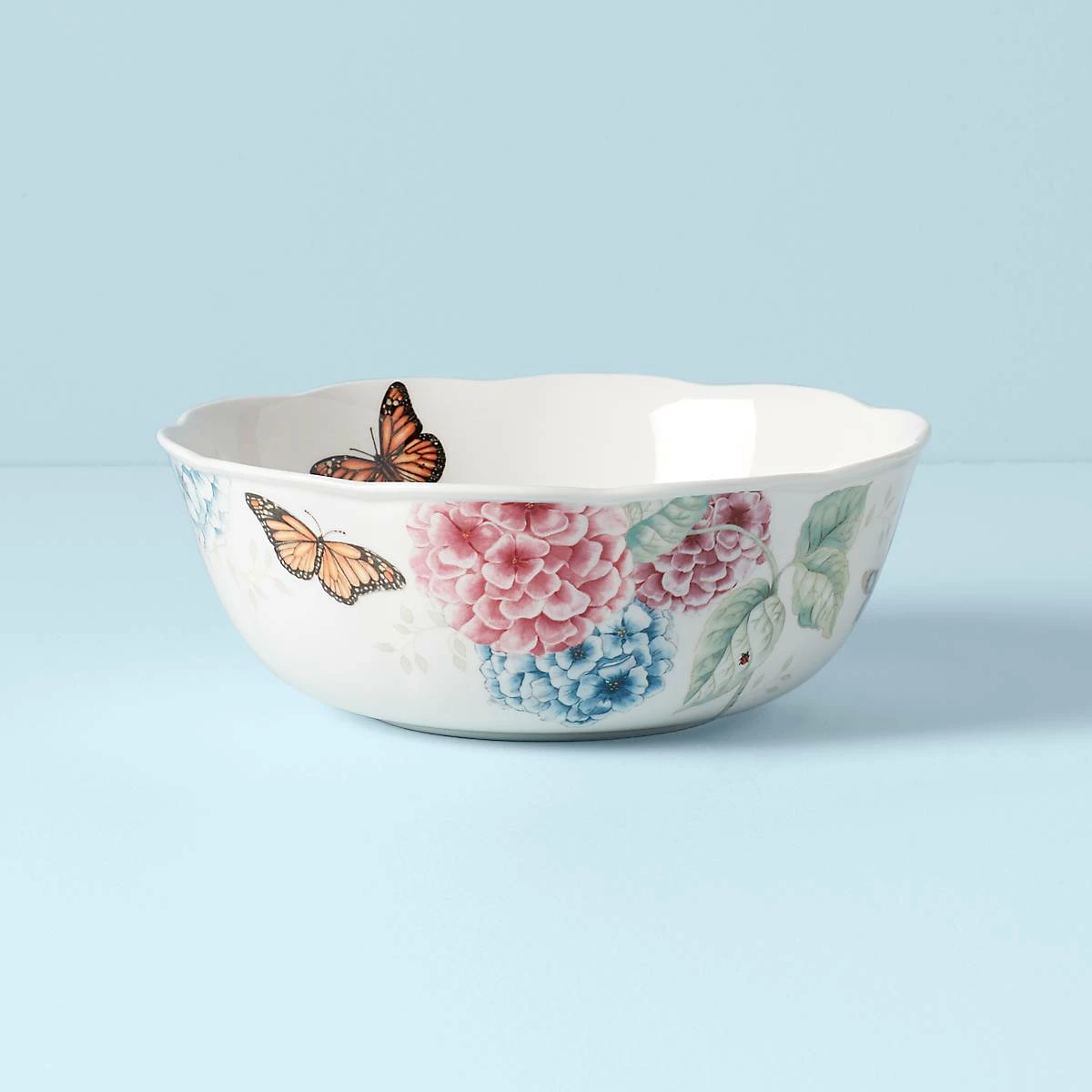 Lenox Butterfly Meadow Hydrangea® Large Serve Bowl