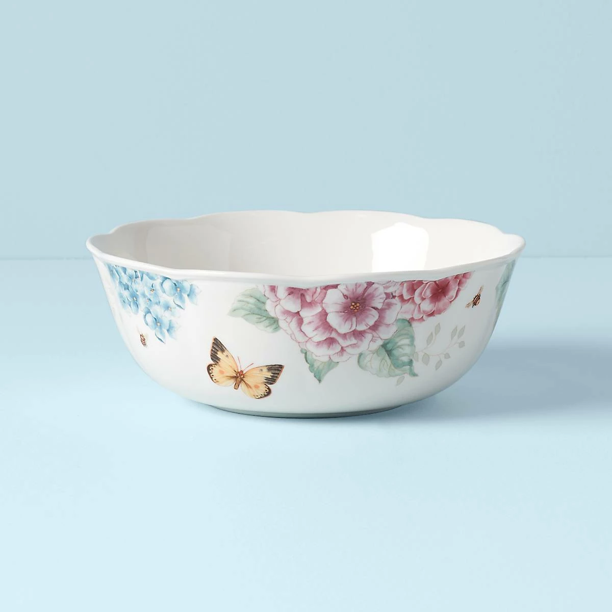 Lenox Butterfly Meadow Hydrangea® Large Serve Bowl