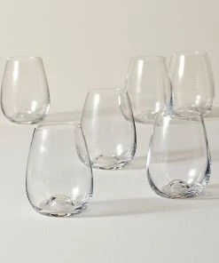 Lenox Tuscany Classics Stemless Glass Set, Buy 4 Get 6 Drinkware