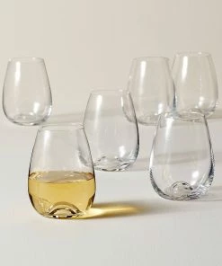 Lenox Tuscany Classics Stemless Glass Set, Buy 4 Get 6 Drinkware