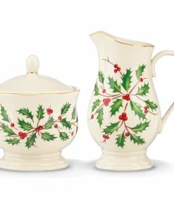 Lenox Dinnerware Holiday Sugar & Creamer Set