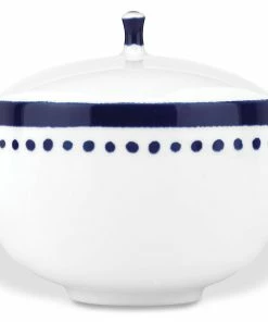 Kate Spade Dinnerware Charlotte Street Sugar Bowl With Lid
