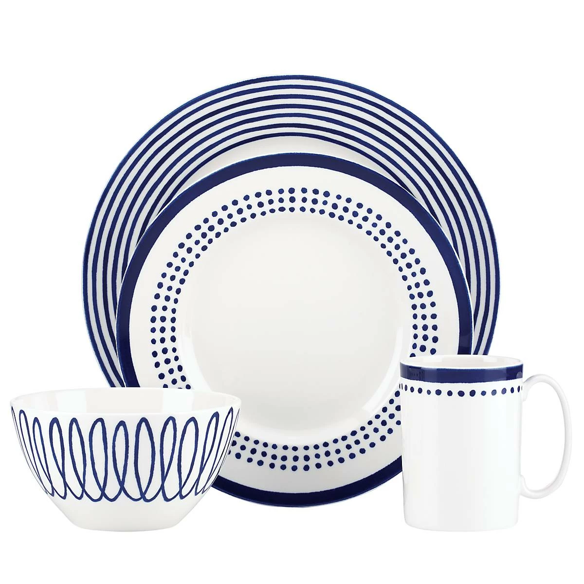 Kate Spade Charlotte Street East 4-piece Place Setting