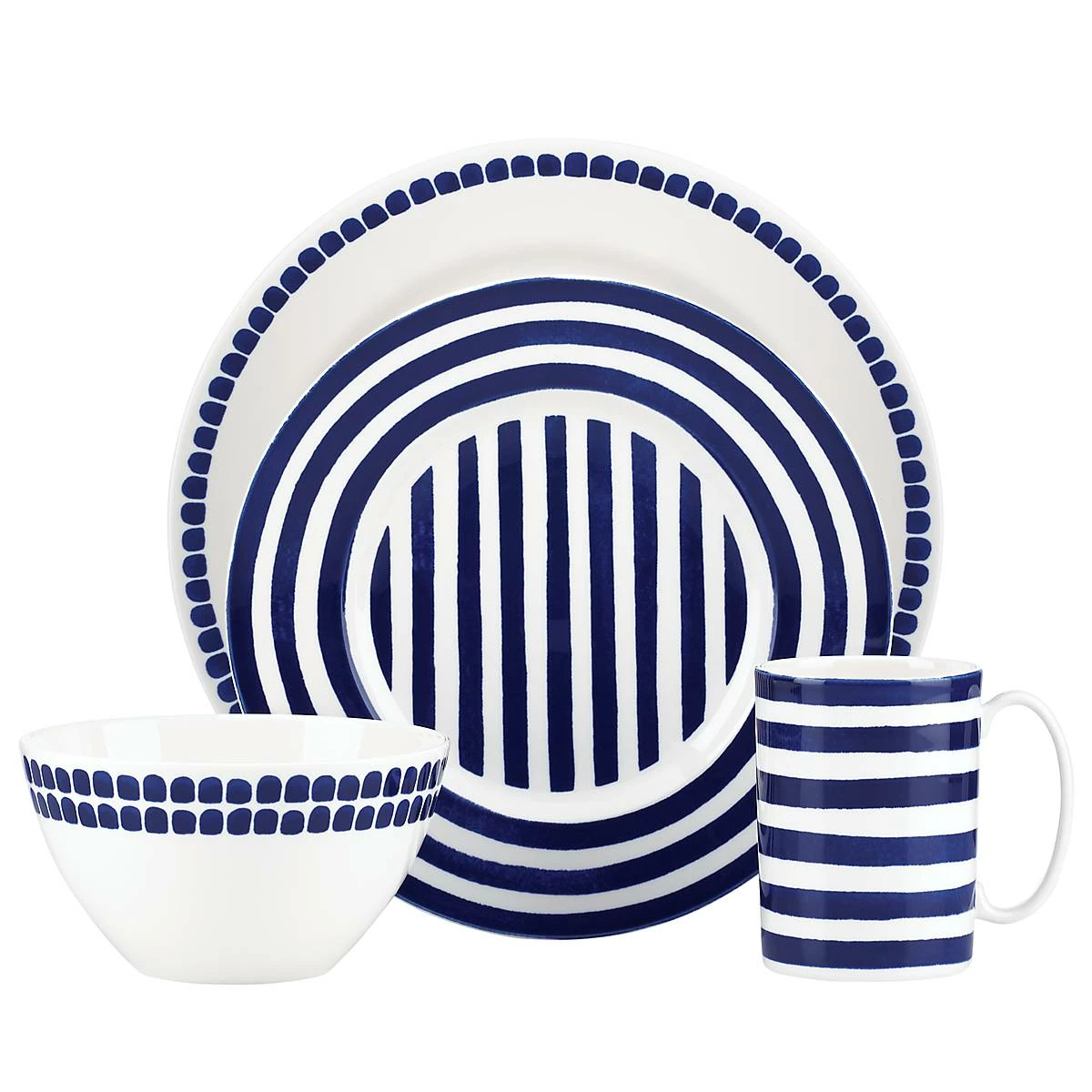 Kate Spade Charlotte Street North 4-piece Place Setting Dinnerware