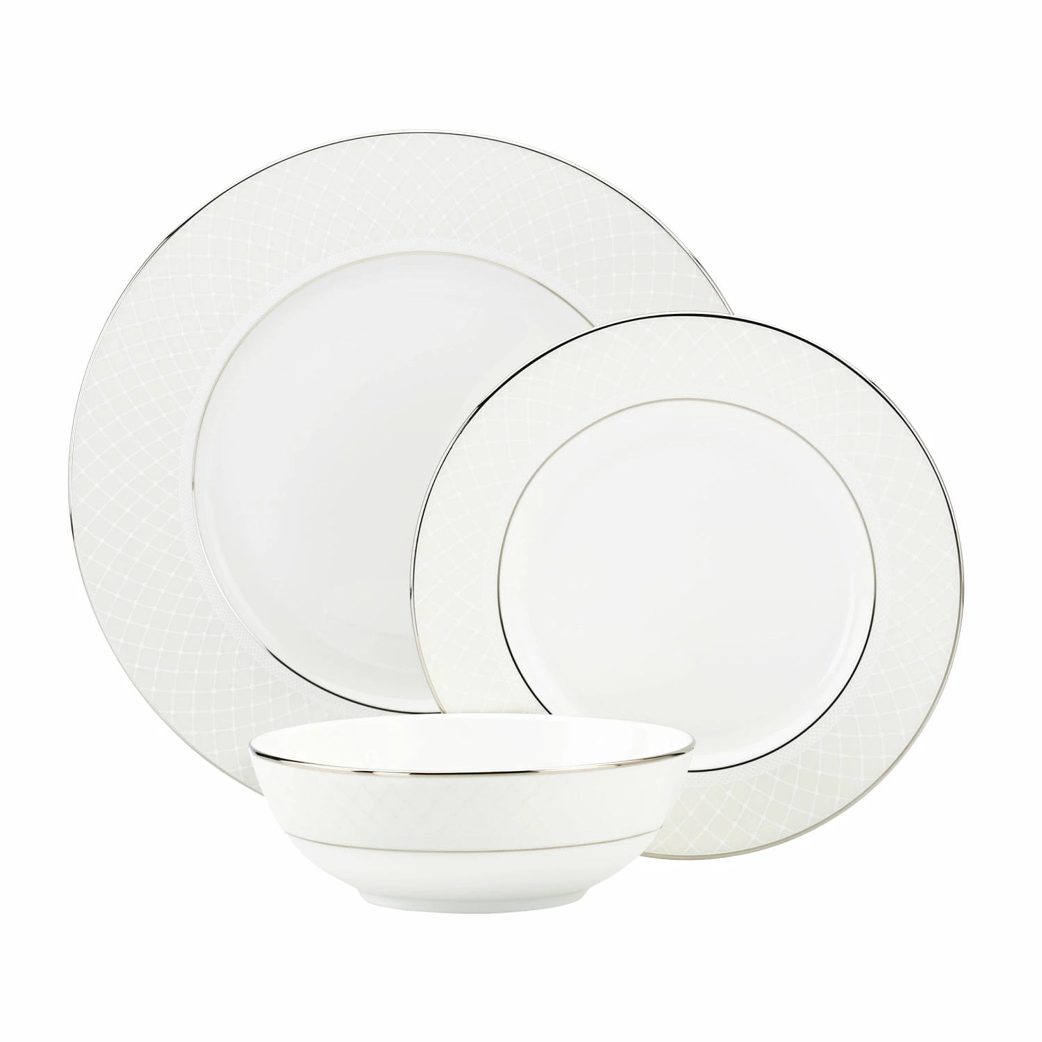 Lenox Dinnerware Venetian Lace™ 3-piece Place Setting