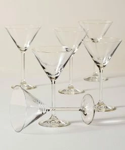 Lenox Tuscany Classics Martini Glass Set, Buy 4 Get 6