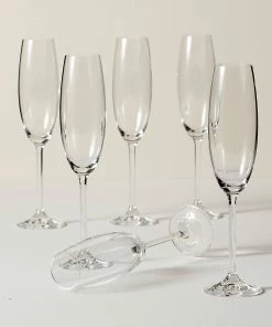 Lenox Tuscany Classics Champagne Glass Set, Buy 4 Get 6