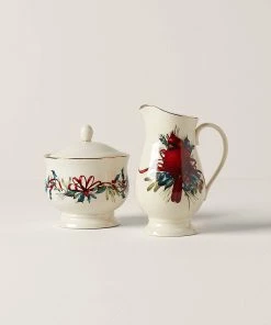 Lenox Winter Greetings⢠Sugar & Creamer Set Dinnerware