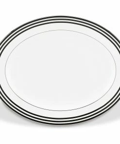 Kate Spade Parker Place™ 16" Oval Serving Platter Dinnerware