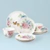 Lenox Dinnerware Butterfly Meadow Hydrangea 12pc Set