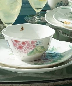 Lenox Dinnerware Butterfly Meadow Hydrangea 12pc Set