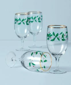 Lenox Holiday™ 4-piece Iced Beverage Glass Set