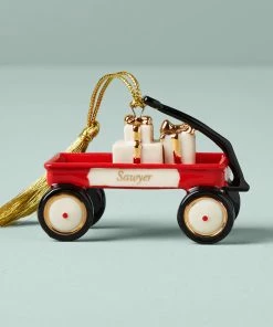Lenox Personalized Ornaments My Little Red Wagon Ornament