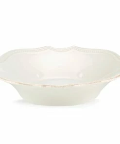 Lenox French Perle Bead White™ Pasta Bowl Dinnerware