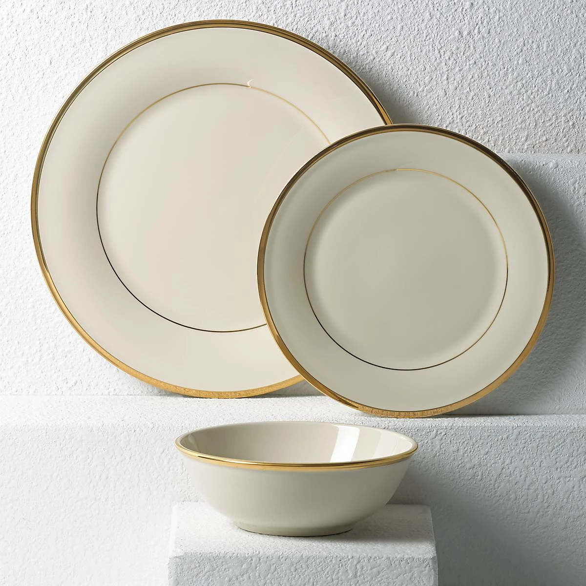 Lenox Eternal 3pc Place Setting Dinnerware
