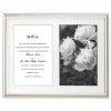 Kate Spade Rosy Glow™ Double 5" X 7" Frame