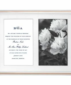 Kate Spade Rosy Glow™ Double 5" X 7" Frame