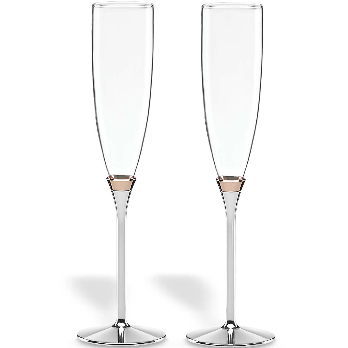 Kate Spade Rosy Glow™ 2-piece Champagne Flute Set
