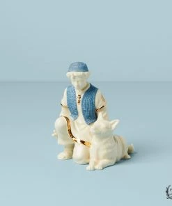 Lenox First Blessing Nativity™ Shepherd & Dog