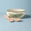 Lenox Holiday Salad Bowl & Servers Dinnerware