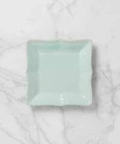 Lenox French Perle Bead ™ Square Dinner Plate Dinnerware