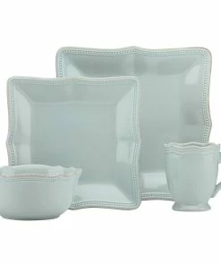 Lenox French Perle Bead Square Place Setting Dinnerware
