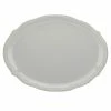 Lenox Dinnerware French Perle Bead Grey Platter