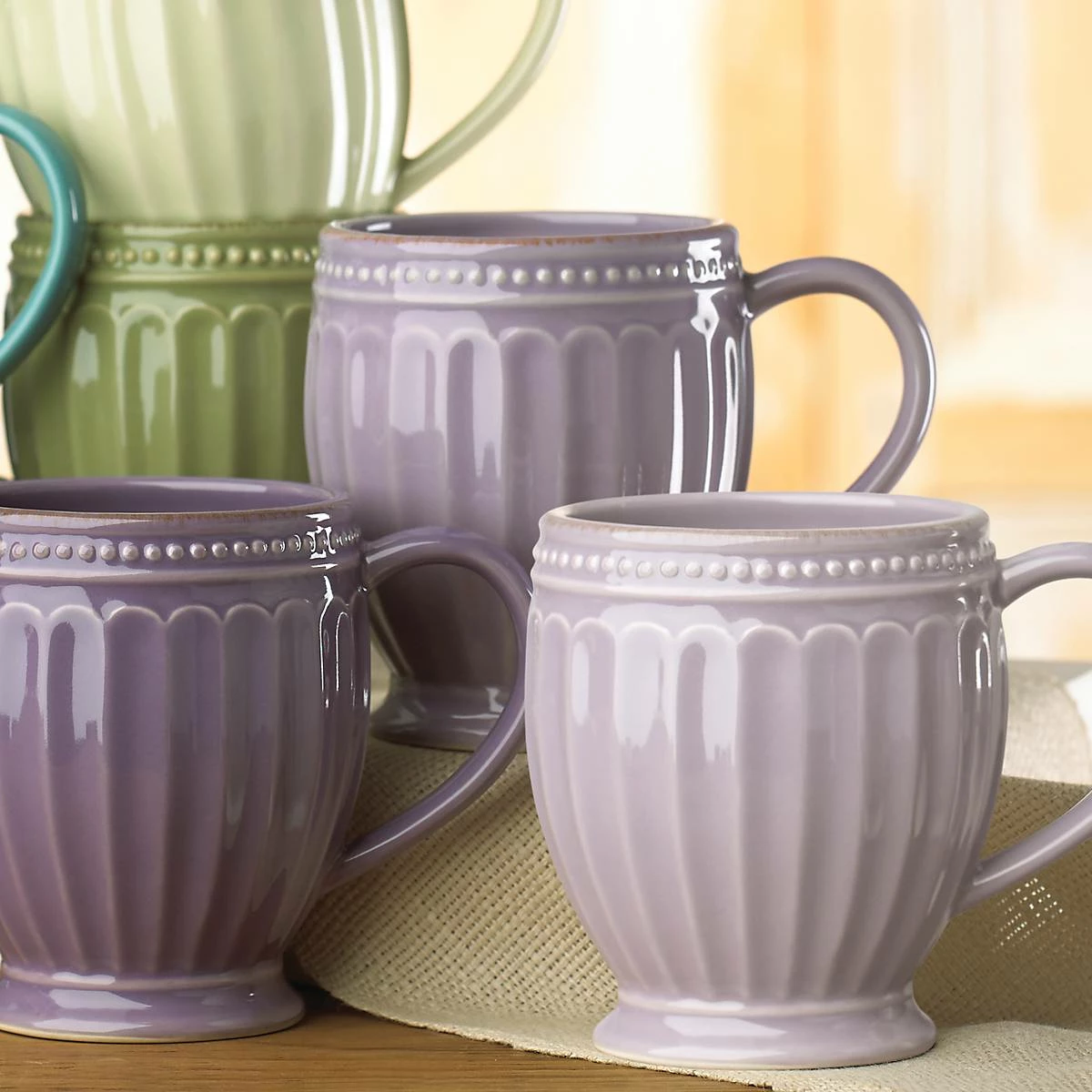 Lenox French Perle Groove β’ Mug Dinnerware