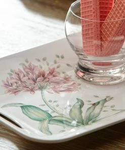 Lenox Butterfly Meadow Melamine Hors D'oeuvres Tray Dinnerware